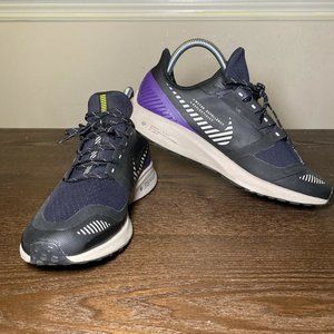 Nike Air Zoom Pegasus 36 Big Kids BOYS 6Y BQ5705-001 Purple Black